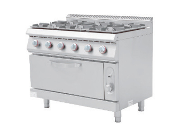 燃气六头煲仔炉连焗炉-JG014