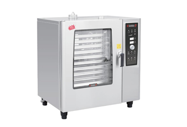 10盘燃气触屏版万能蒸烤箱-JG014