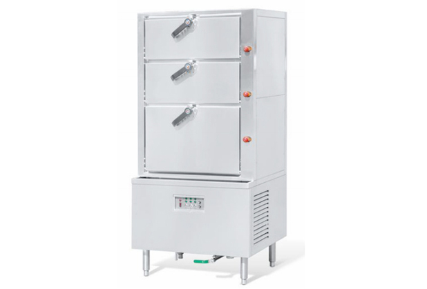 电热三门蒸柜-JG021