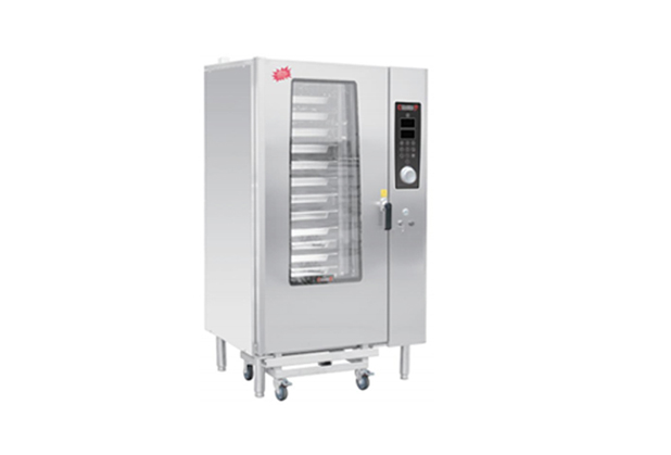 20盘推车电热电子版万能蒸烤箱-JG001